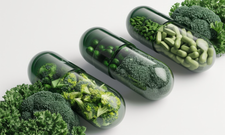 healthy vitamin capsule hair growth